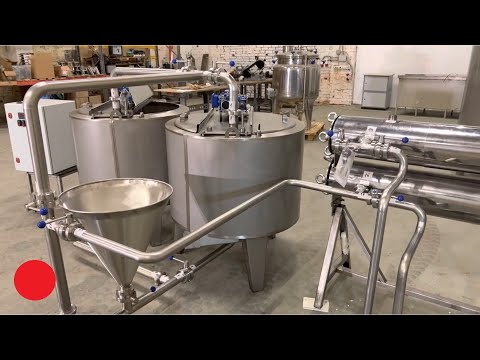 Видео: Установка для производства морсов из натуральных ягод