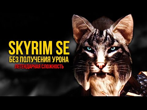 Видео: Skyrim SE - Прохождение БЕЗ ПОЛУЧЕНИЯ УРОНА! Легендарная сложность!