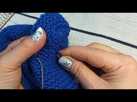 Видео: Ушки вязаные для детских изделий