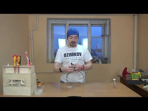 Видео: OZIMKOV Industries: Ремонт гибкого вала от китайского мини гравера.