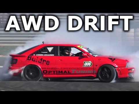 Видео: AWD DRIFT⛐ Можно ли дрифтовать на полноприводной машине? Quattro Drifting
