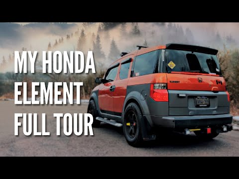 Видео: Лучший ПОЛНЫЙ ТУР по Honda Element!