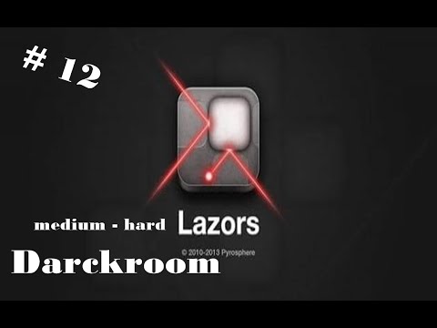 Видео: Lazors прохождение игры стаж 12 Darkroom  110-120 уровни