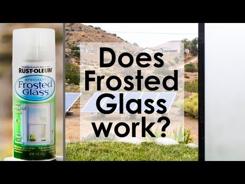 Видео: Подойдет ли Frosted Glass от Rust-oleum?