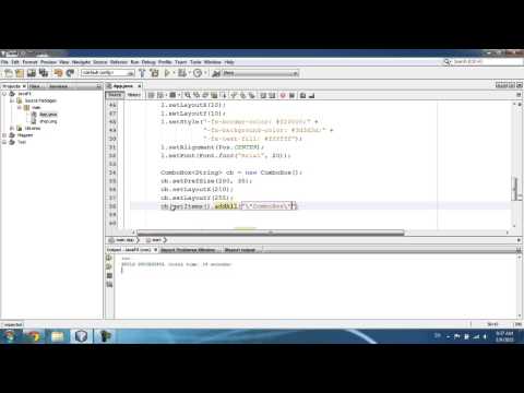 Видео: JavaFX Урок 4 - Combo Box