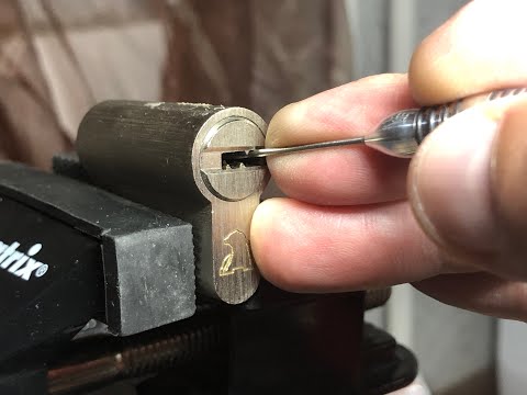 Видео: Вскрытие цилиндра GranCarro перфопрофиль 5 pin+3 слайдера. +79031440676. 
