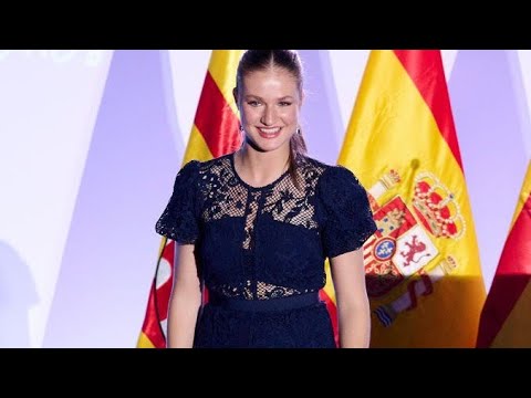 Видео: Последнее появление принцессы Леонор на публике: она готова к короне.