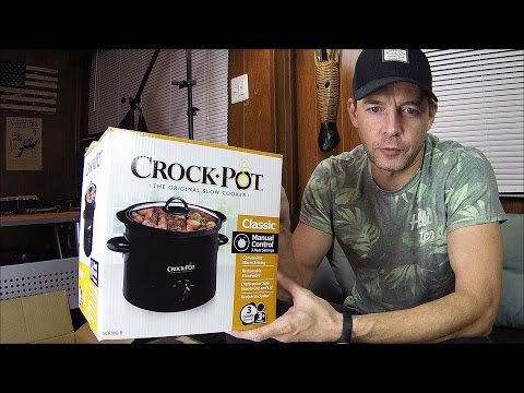 Видео: Слоукукер Крокпот Здоровое Питание (Crock-Pot Slow Cooker SCR300)