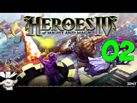 Видео: Прохождение Heroes of Might and Magic IV. Часть 2. Финал кампании за Жизнь (Полноправный наследник)