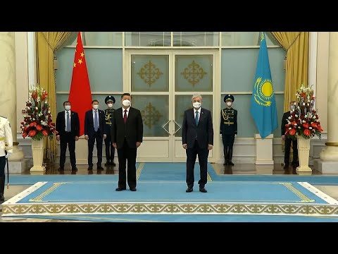 Видео: Касым-Жомарт Токаев встретился с Председателем КНР в Акорде
