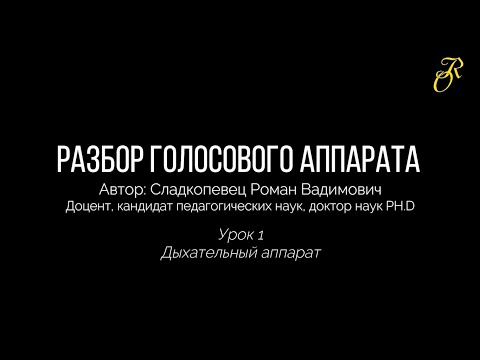 Видео: Разбор голосового аппарата. Урок 1  Дыхательный аппарат