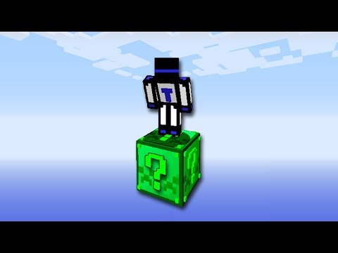 Видео: ВЫЖИВАНИЕ НА ОДНОМ ЭМЕРАЛЬДОВОМ ЛАКИ БЛОКЕ, ВЫЖИВАНИЕ С ЛАКИ БЛОКАМИ №1