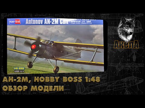 Видео: Ан-2М, Hobby Boss 1/48, обзор модели