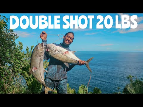 Видео: Круглосуточный ночной кемпинг в гамаке | Double Shot 10lbs Horse Eye Jack | Северное побережье 🇹🇹