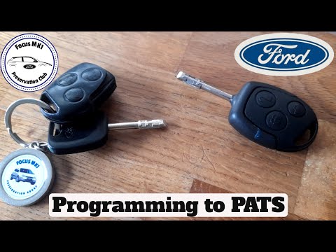 Видео: Focus MK1 — Программирование нового брелока для PATS