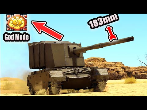 Видео: War Thunder ''FV4005'' в среднем и высшем эшелоне!!!