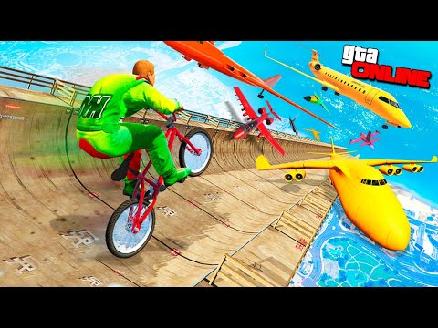 Видео: БЕЗУМНЫЙ СПУСК - ВСЕ ПРОТИВ МЕНЯ! БЕЗУМНЫЕ ПИЛОТЫ! - GTA 5 Online!