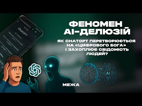 Видео: Феномен AI-делюзій: як ChatGPT перетворюється на «цифрового Бога» і захоплює свідомість людей?
