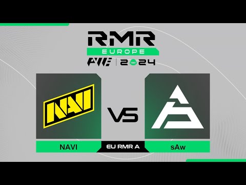 Видео: NAVI проти sAw | PWE CS2 EU RMR A 2024