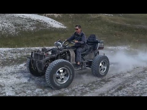 Видео: Квадроцикл не из Оки, покатушки