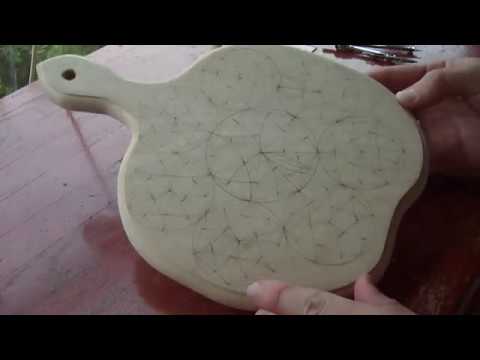 Видео: Геометрическая резьба по дереву. Урок 34 часть 1 (geometric wood carving)