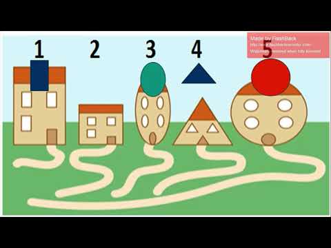 Видео: Занятие по математике в старшей группе. Тема "Геометрические фигуры и тела"