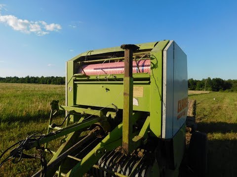 Видео: ПРОБЛЕМЫ с ОБМОТКОЙ СЕТКОЙ CLAAS ROLLANT 46