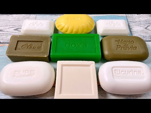 Видео: ASMR soap cutting Relaxing sounds АСМР мыло Резка мыла #relaxtime