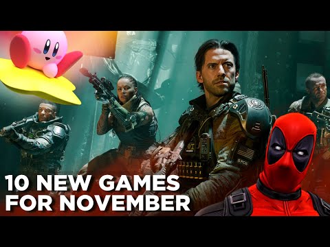 Видео: 10 новых игр ноября, за которыми стоит следить! 👀