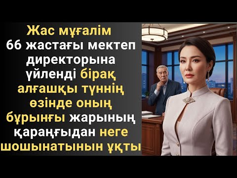 Видео: Жас мұғалім 66 жастағы мектеп директорына үйленді бірақ алғашқы түннің өзінде оның бұрынғы жарының
