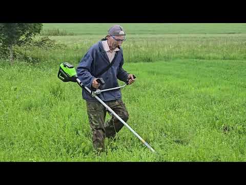 Видео: Тестируем Мощь: Обзор Аккумуляторного Триммера Greenworks GD60BCB в Действии!