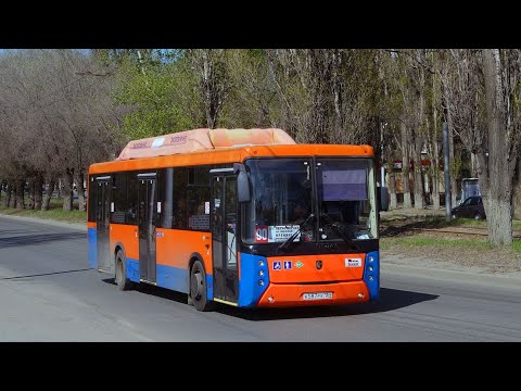 Видео: НЕФАЗ 5299-40-51 К587РК164 Маршрут №9Б город Саратов 