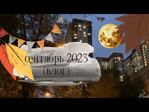 Видео: Сентябрь 2023 (влог)