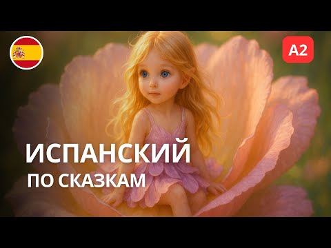 Видео: Испанский по сказкам | Дюймовочка адаптированная для уровня A2