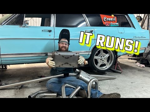 Видео: 390 ЗАЖИГАЕТ! И мы делаем выхлопную систему ИЗ НЕРЖАВЕЮЩЕЙ СТАЛИ для универсала! Counsil Customs