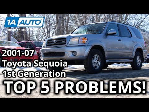 Видео: 5 главных проблем внедорожника Toyota Sequoia 1-го поколения 2001-07