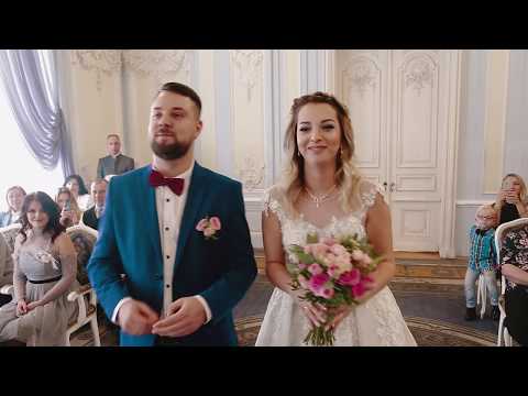 Видео: Свадебный фильм молодожен в Загсе на Фурштатской