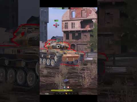 Видео: Progetto 46  МАКСИМАЛЬНЫЙ ПОТ !!! WoT Blitz #shorts