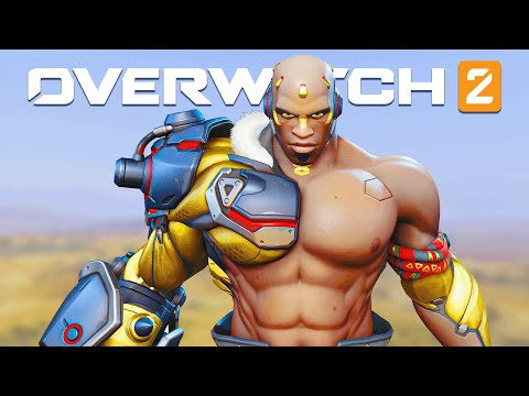 Видео: Overwatch 2 — Взаимодействие Кулака Смерти с другими героями