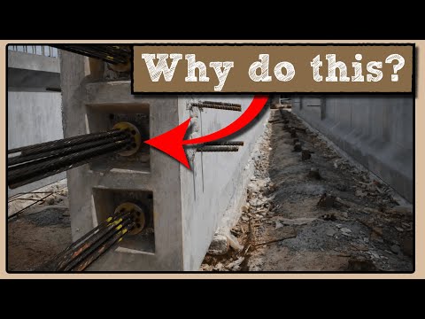 Видео: Почему именно предварительно напряженный бетон?