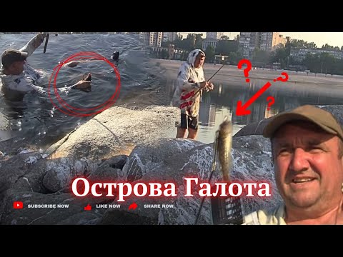 Видео: Карпяцкое место найдено. Плыть 15 минут. Запорожье 2 июля 24г.