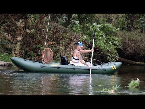 Видео: ЧУДО-ЛОДКА для РЫБАЛКИ ФИШКАЯК. Обкатка обновок. Сравнение Фишкаяк и EVO #202