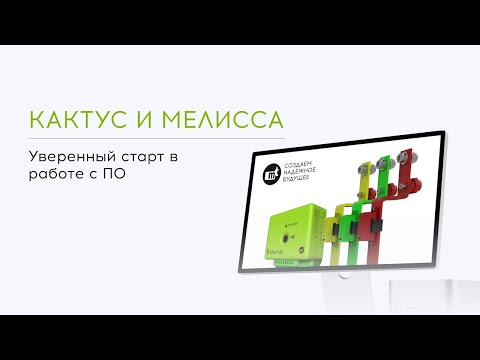 Видео: Мелисса и Кактус: уверенный старт в работе с ПО