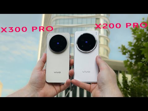 Видео: Сравнение камер Vivo X300 Pro и Vivo X200 Pro!