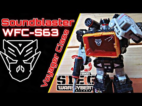 Видео: |ОБЗОР| Soundblaster - Transformers War For Cybertron Trilogy [Generations 35th Anniversary]