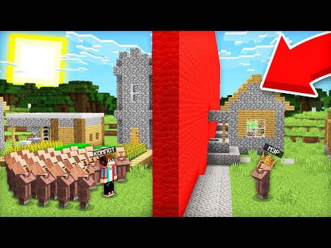 Видео: ЗАЧЕМ МЭР ПОДЕЛИЛ НАШУ ДЕРЕВНЮ КРАСНОЙ СТЕНОЙ ПОПОЛАМ В МАЙНКРАФТ | Компот Minecraft
