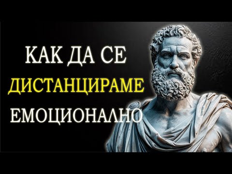 Видео: 7 СТОИЧЕСКИ ПРАВИЛА ЗА ТОВА КАК ДА СЕ ОТКЪСНЕМ ЕМОЦИОНАЛНО ОТ НЯКОГО | СТОИЦИЗЪМ СПОРЕД МАРК АВРЕЛИЙ