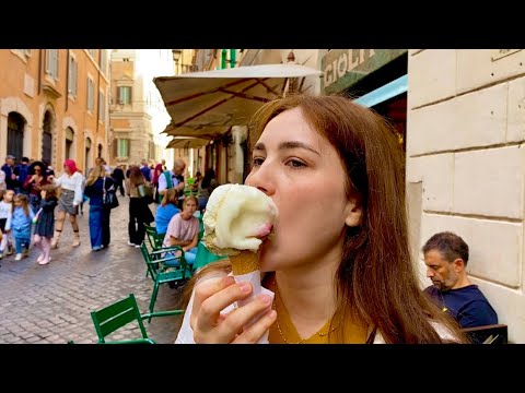 Видео: Уличная еда в Риме. Плюсы и минусы города. ОГРОМНЫЕ очереди. 