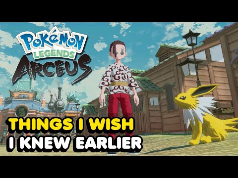Видео: Что я хотел бы знать раньше в Pokemon Legends: Arceus (Советы и рекомендации)
