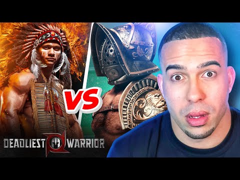 Видео: Гладиаторы против воинов апачей: кто победит? (Самый смертоносный воин)